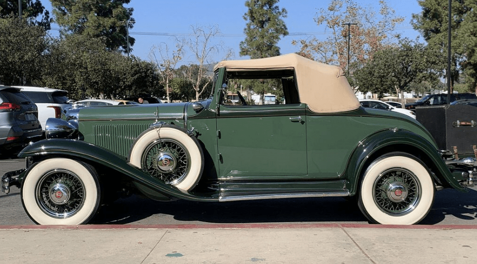 Chrysler Convertible Coupé, Bj. 1932, fahrbereit (im Einsatz bei "Kochschule Schwarz")