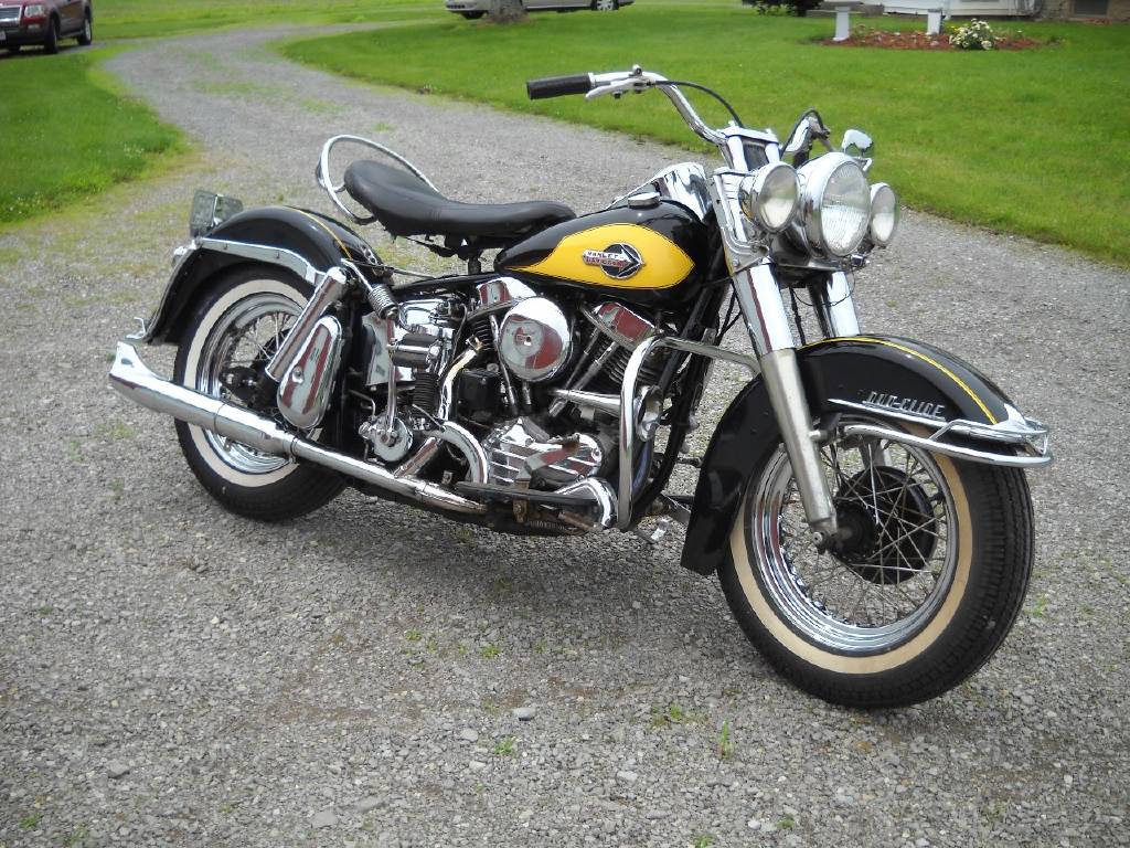 Harley Davidson Duo Glide, Bj, 1959