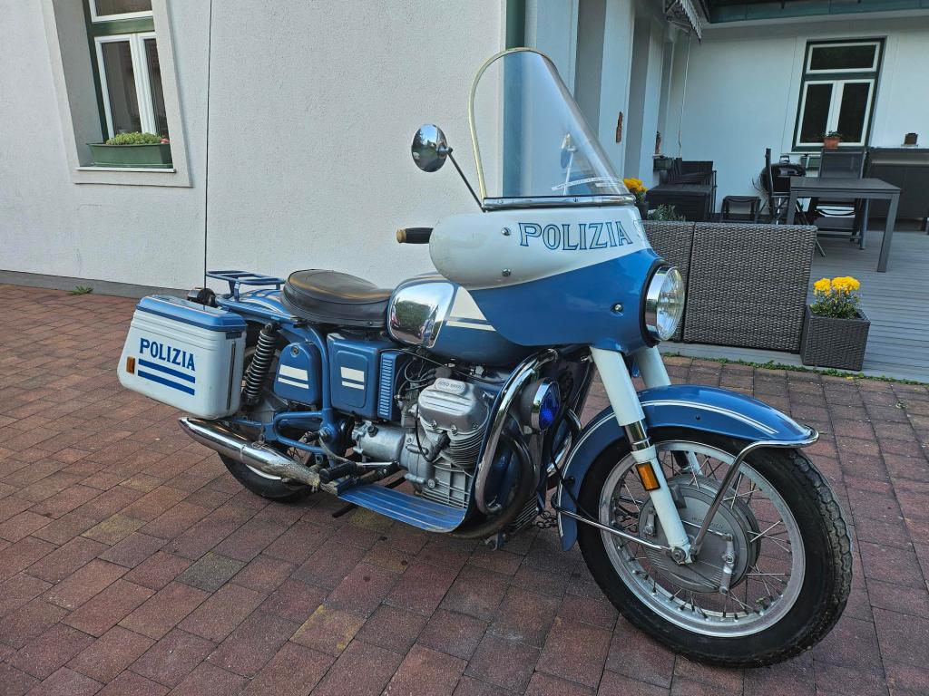Moto Guzzi V7 Polizia, Bj. 1969